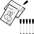50 Pieces Reusable Dry Erase MTG Tokens with Marker Double-Sided MTG Proxy Cards for Magic The Gathering DIY Blank Card Games Accessories