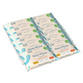 Aqua Wipes Originals (Travel size) Baby Wipes - Biodegradable Wipes - 99.6% Purified Water Paediatrician tested – Plastic free Wipes with Organic Aloe Vera Extract - 12 packs 12 wipes per pack