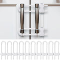 Bates- Baby Sliding Cabinet Locks 10 Pack U-Shaped Child Proof Cabinet Locks Baby Proofing Cabinets Child Proof Drawer Locks Baby Proofing Baby Proof Cabinet Locks Cabinet Lock Baby Drawer Locks